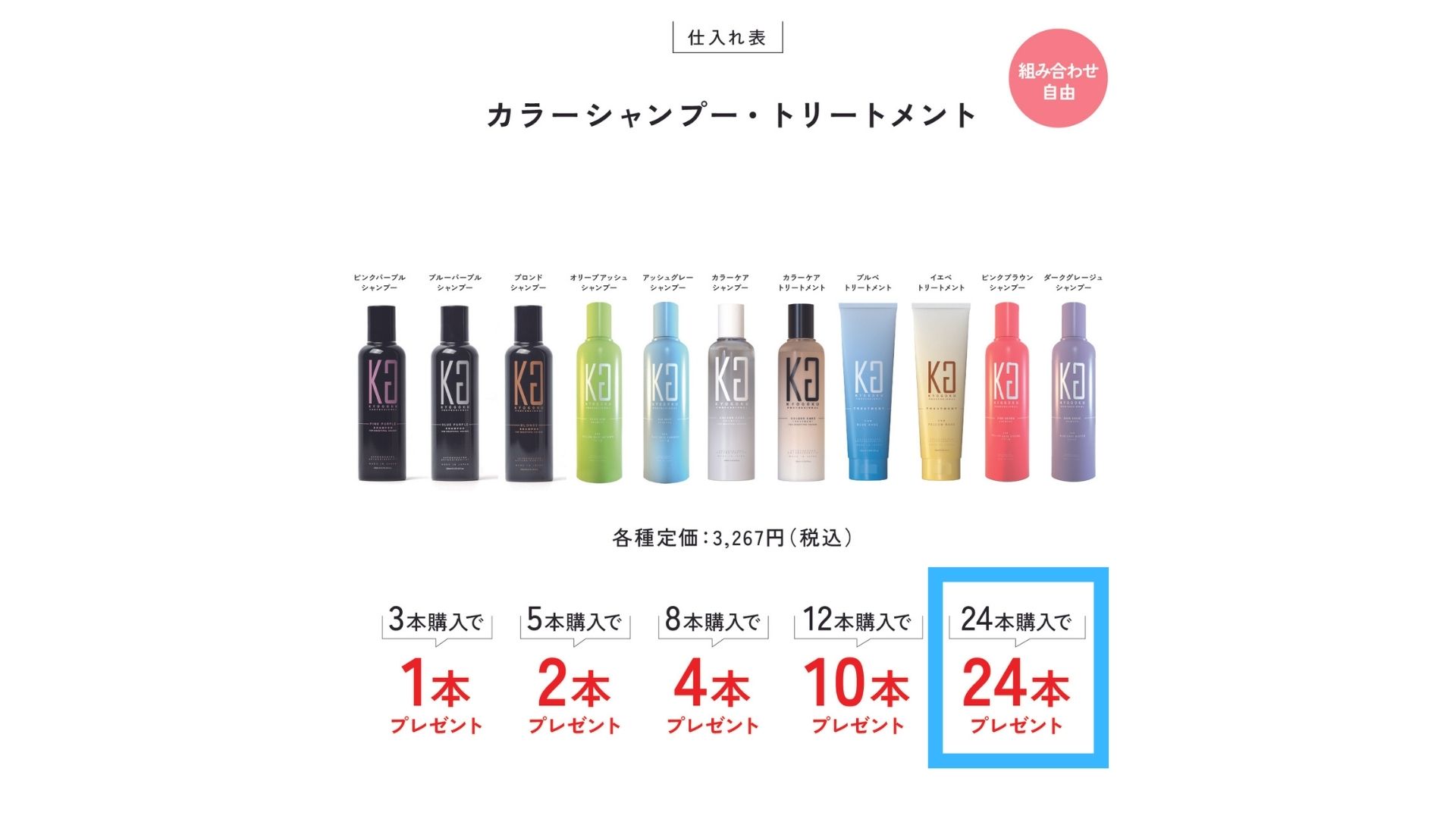 KYOGOKU ♡ SIGNATURE シャンプー& トリートメント セット Kyogoku Professional / KYOGOKUシグネチャーシャンプー
