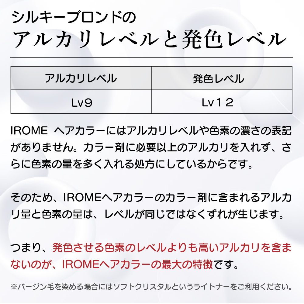 シルキーブロンドレベル